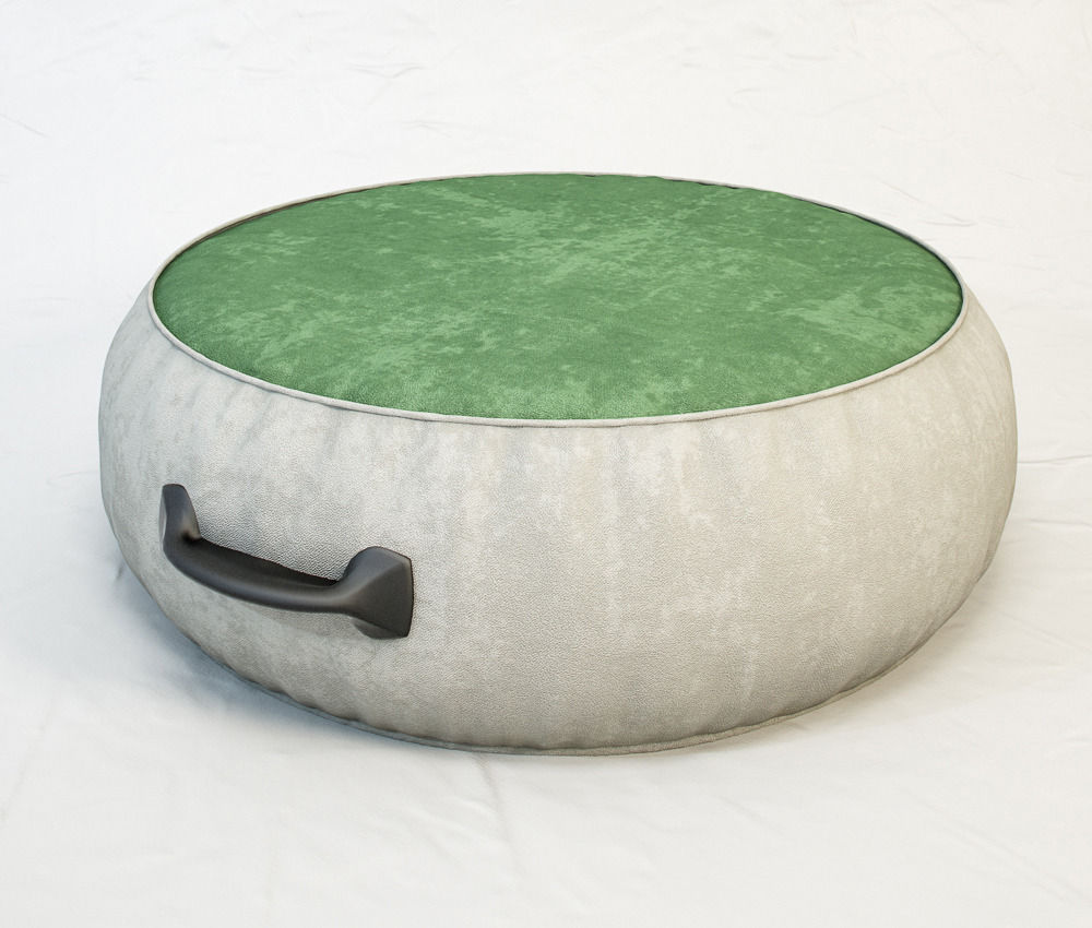 DIESEL Chubby Chic pouf L by Moroso Free 3D model_1