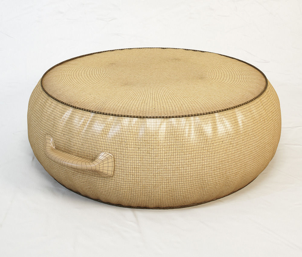 DIESEL Chubby Chic pouf L by Moroso Free 3D model_2