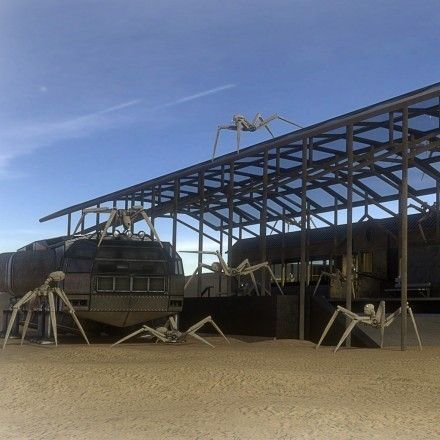 Gun Bot Free low-poly 3D model_15