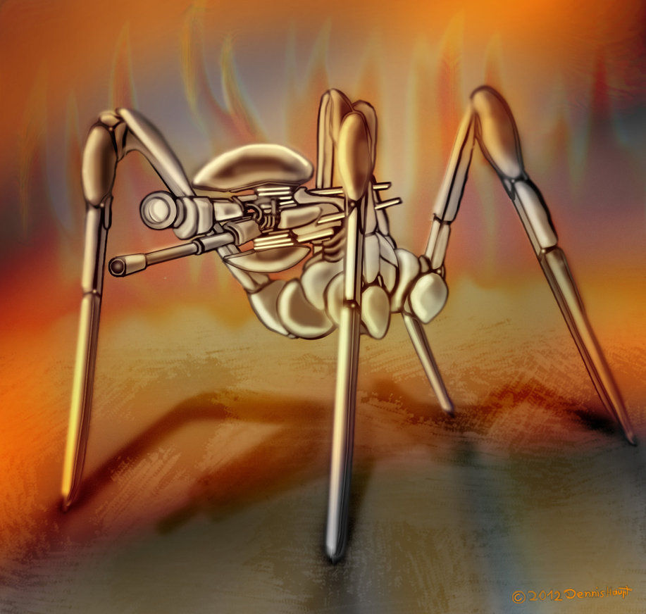 Gun Bot Free low-poly 3D model_29