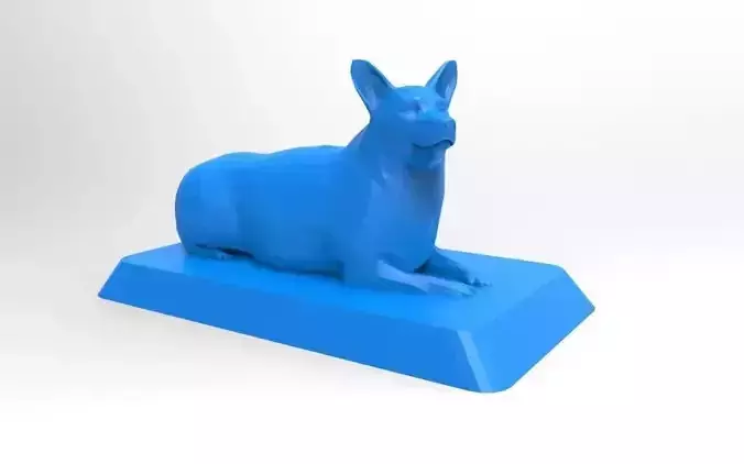 Pembroke Welsh Corgi 3D Printable Model