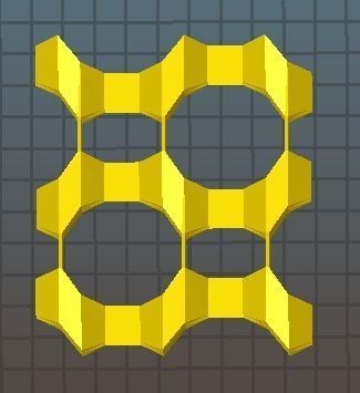 MOR-type Zeolite 3D print model_0