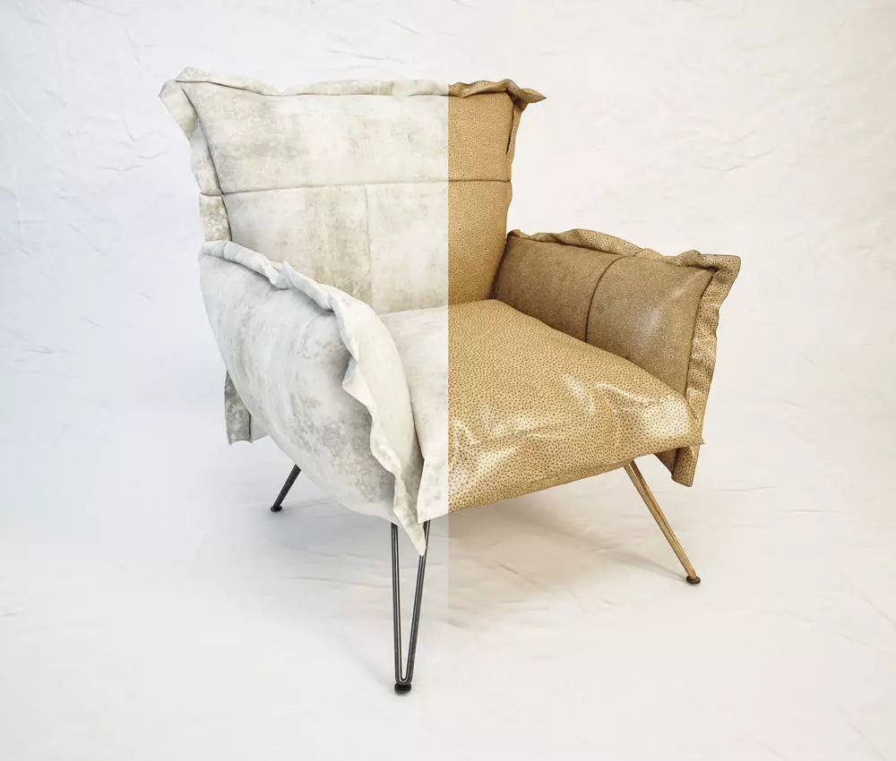 DIESEL Cloudscape armchair by Moroso Free 3D model_0