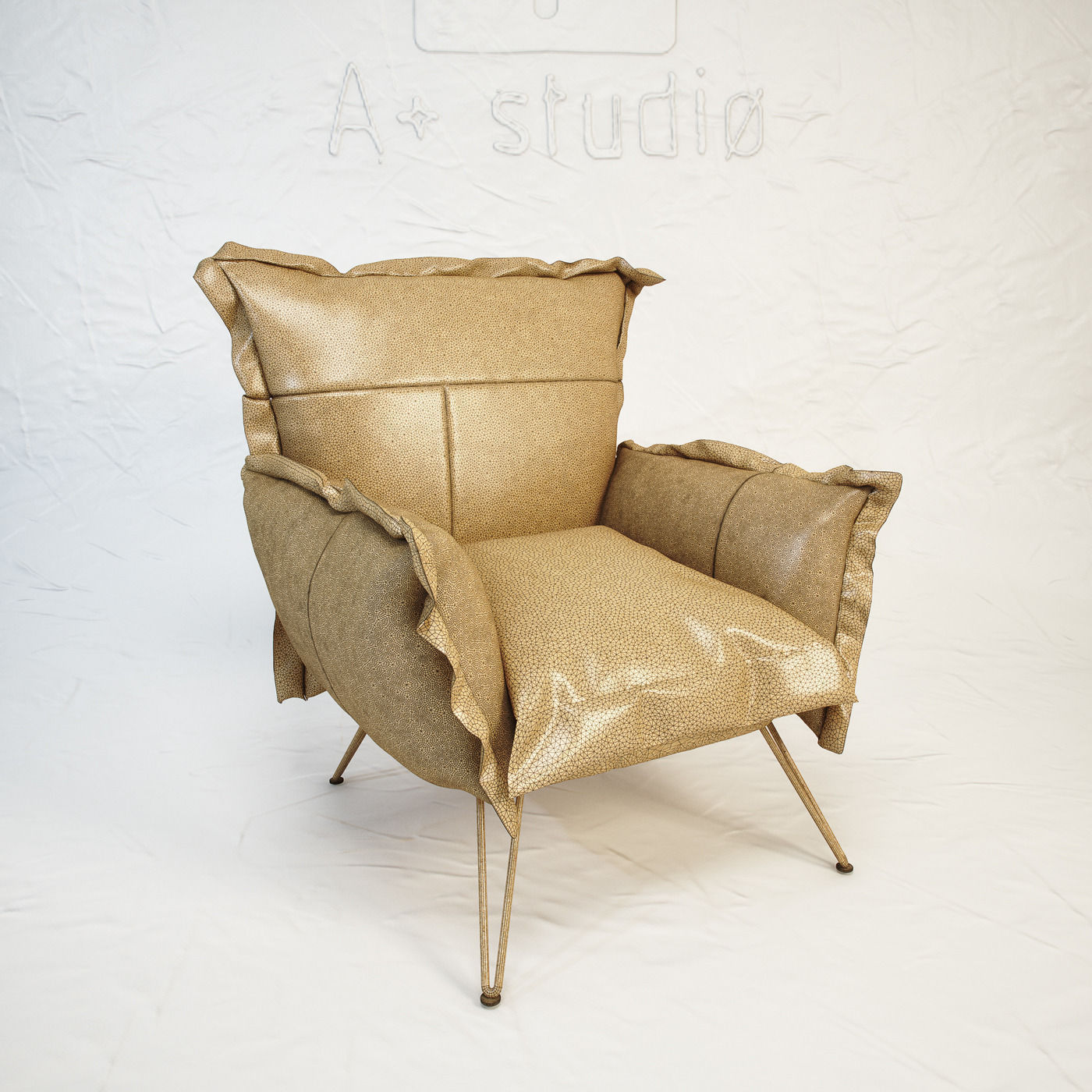 DIESEL Cloudscape armchair by Moroso Free 3D model_4