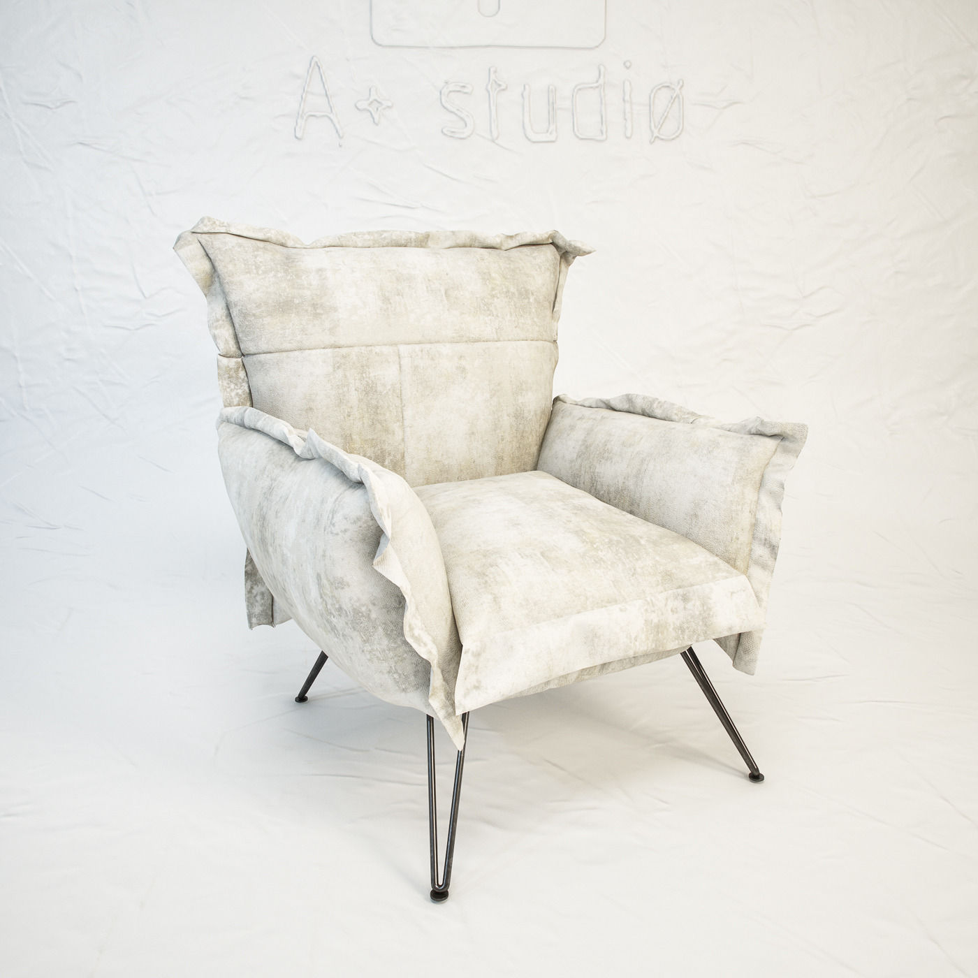 DIESEL Cloudscape armchair by Moroso Free 3D model_3