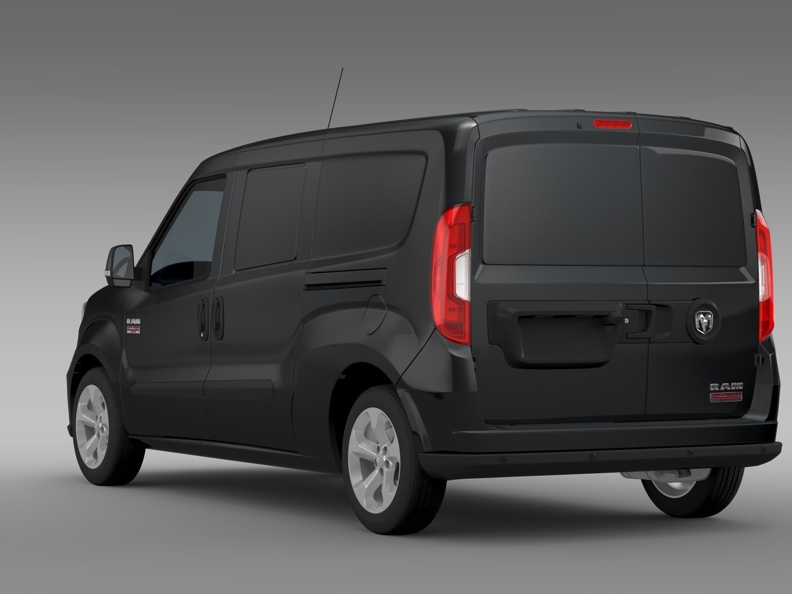 Ram ProMaster City Tradesman SLT Cargo Van... 3D Model .max .obj .3ds