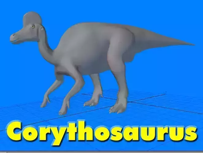 Corythosaurus dinosaur