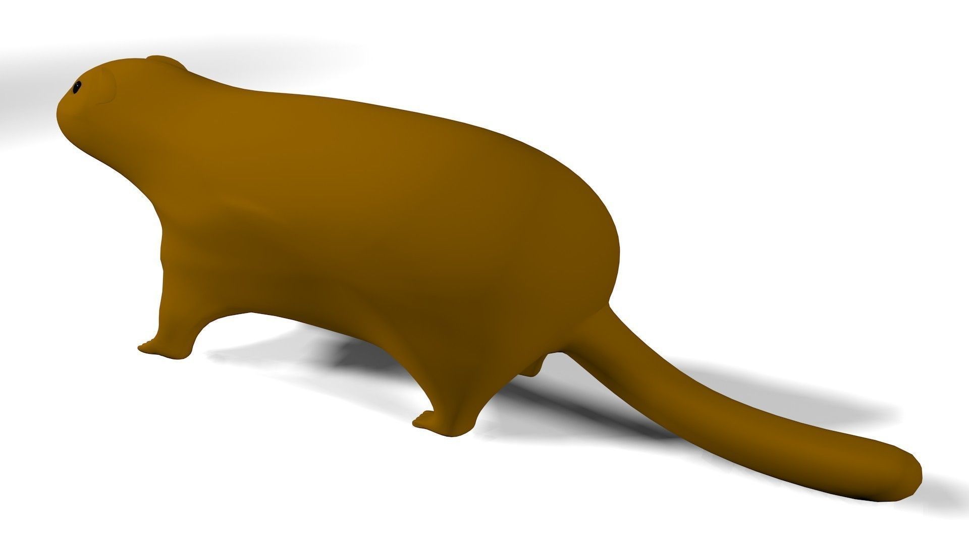 Groundhog UVW 3D model_4