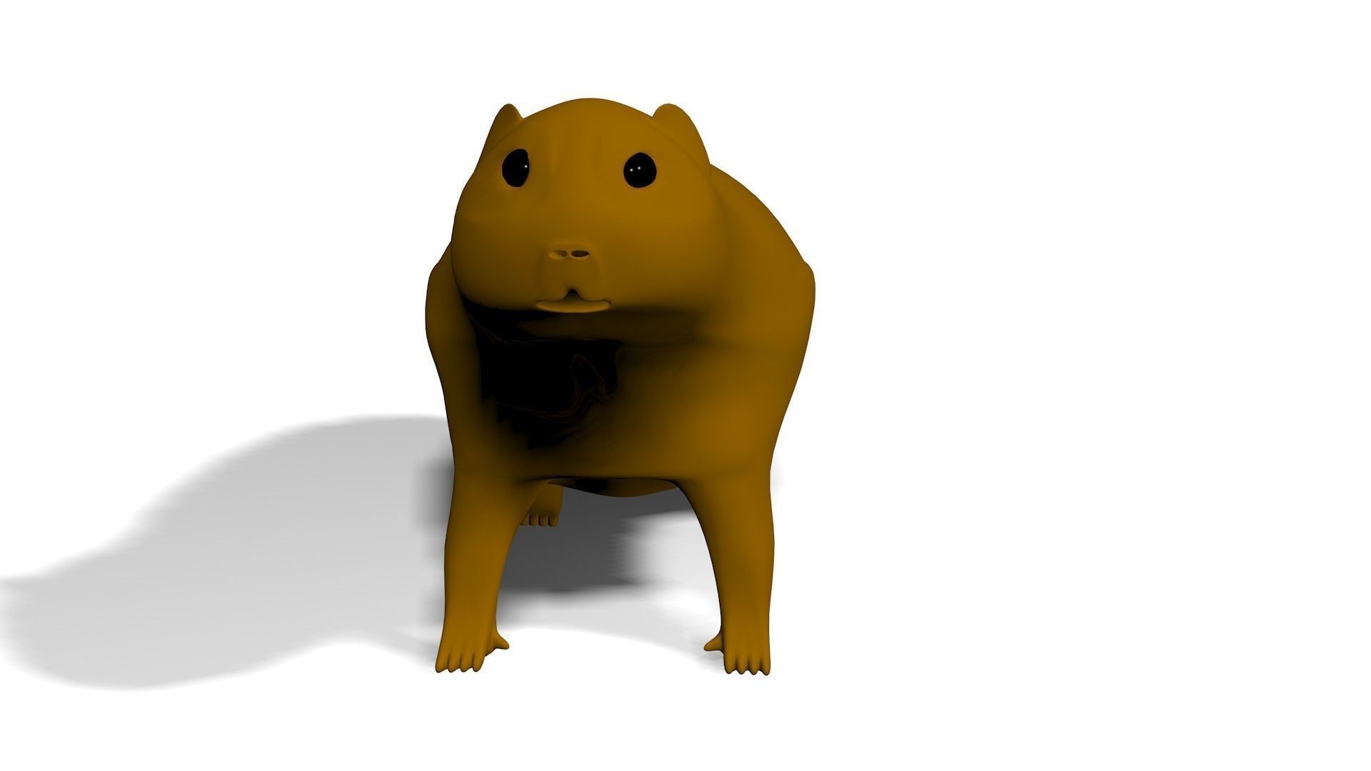Groundhog UVW 3D model_1
