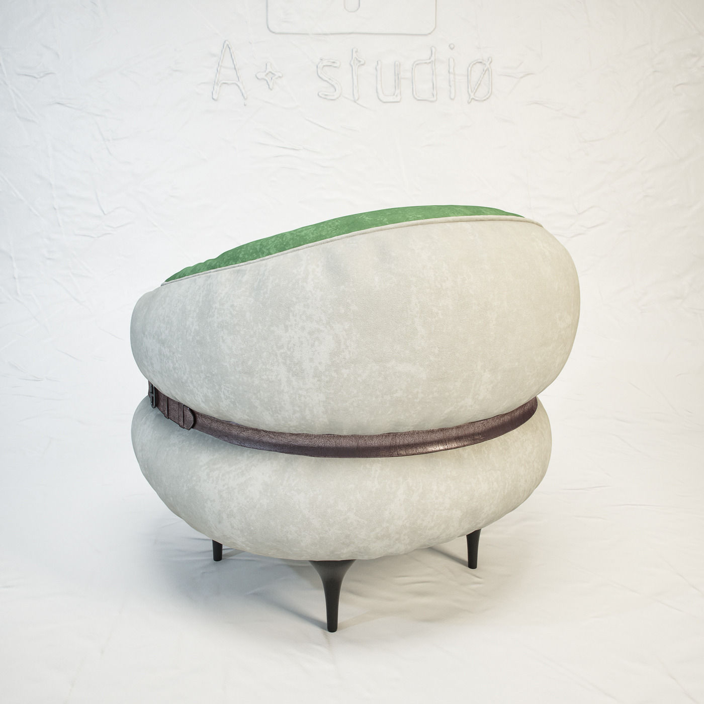 DIESEL Chubby Chic armchair by Moroso Free 3D model_5