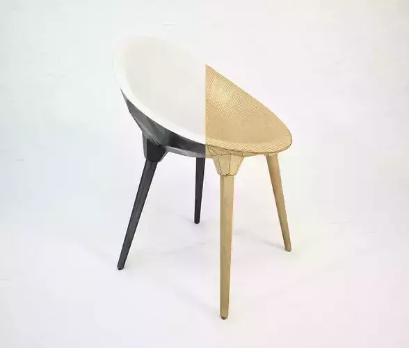 DIESEL Rock chair by Moroso Free 3D model