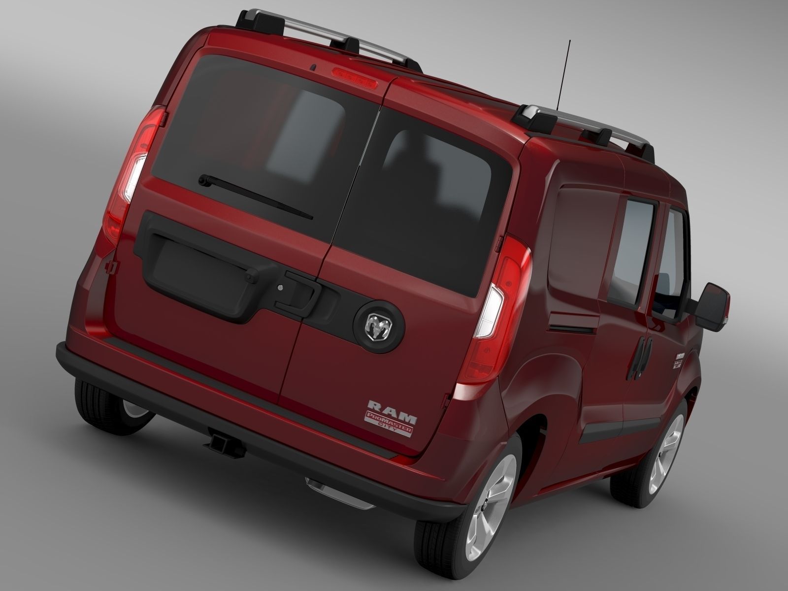 Ram ProMaster City Wagon SLT 2017 3D model_1