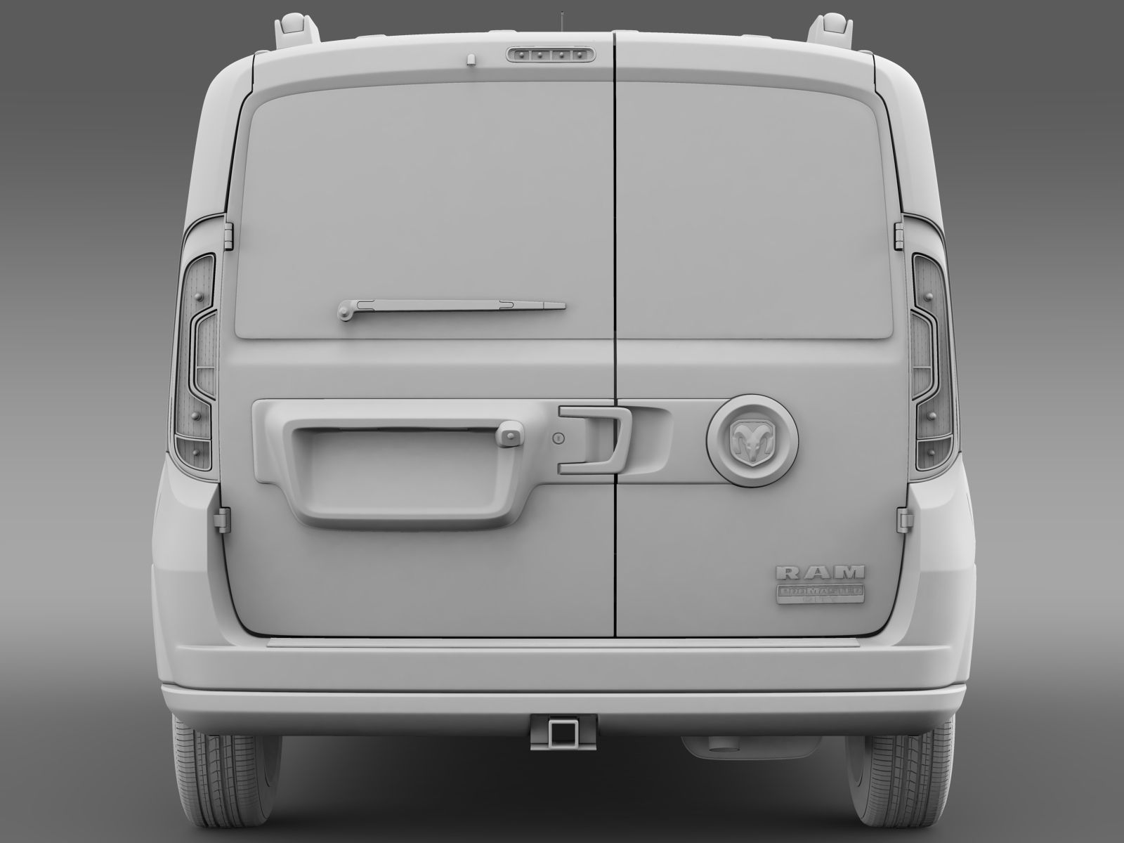 Ram ProMaster City Wagon SLT 2017 3D model_12