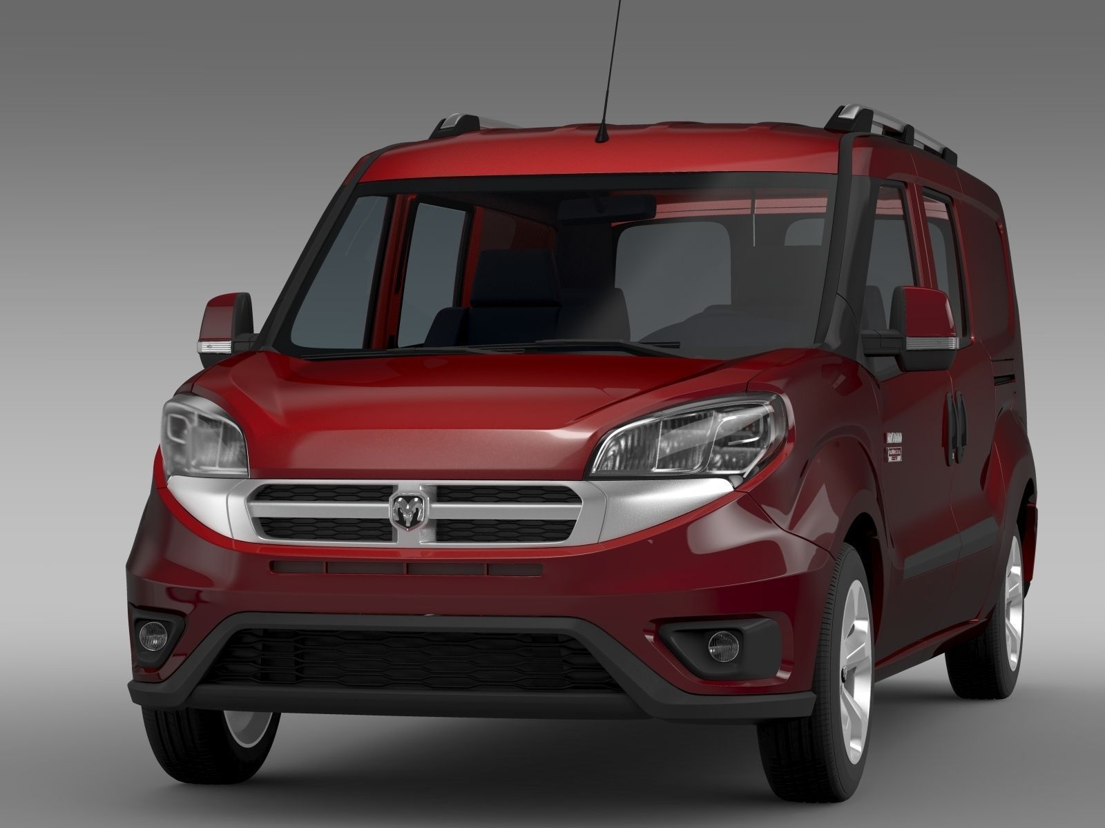 Ram ProMaster City Wagon SLT 2017 3D model_2