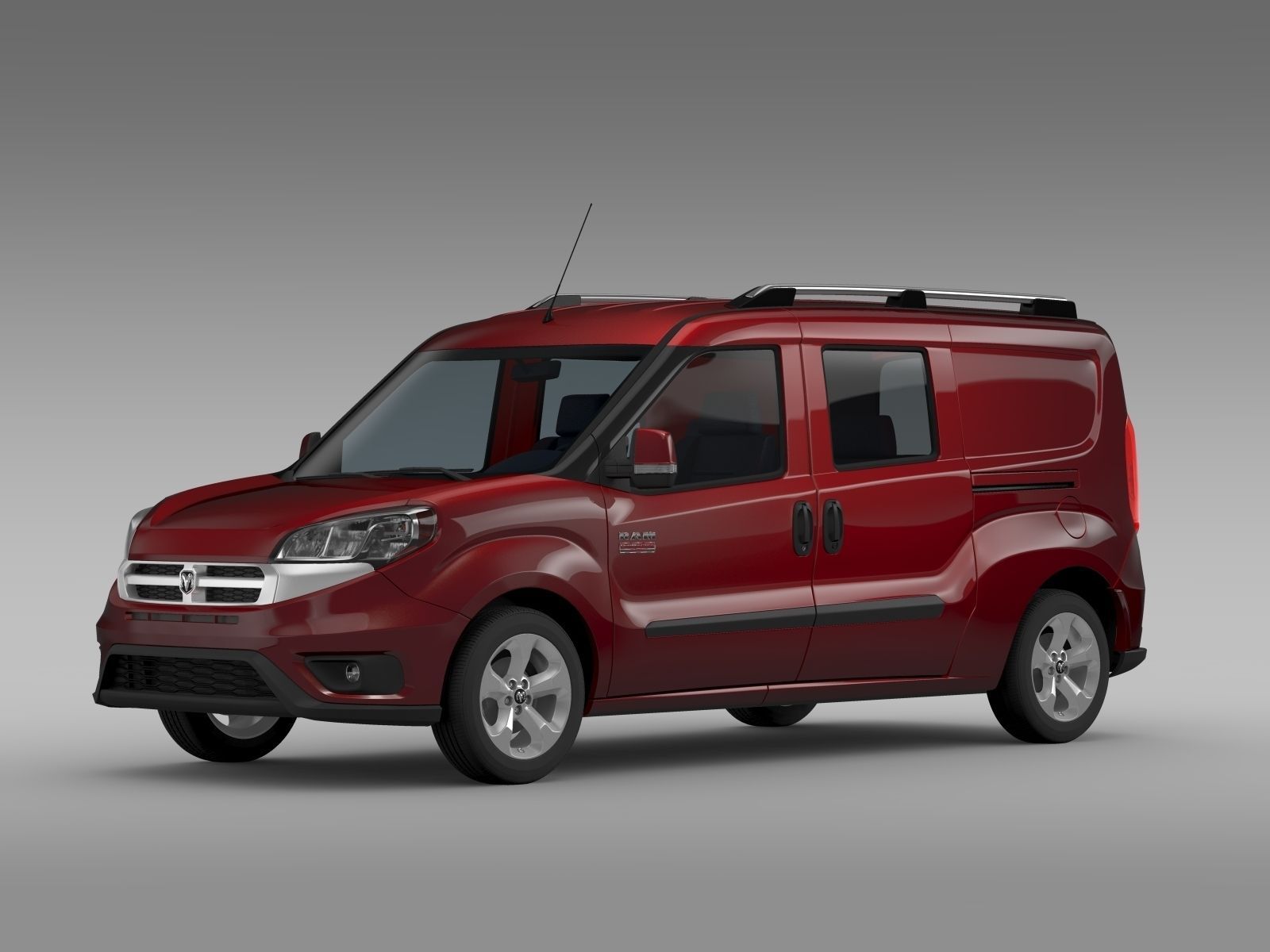 Ram ProMaster City Wagon SLT 2017 3D model_3