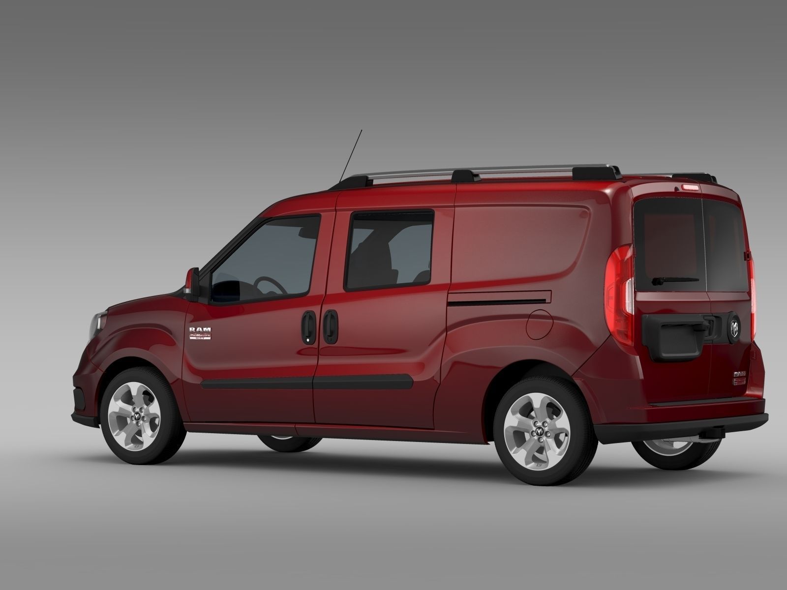 Ram ProMaster City Wagon SLT 2017 3D model_6