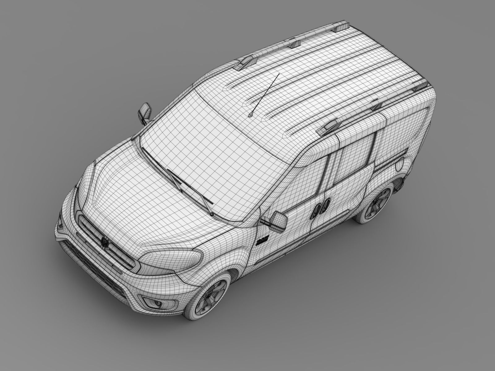 Ram ProMaster City Wagon SLT 2017 3D model_16