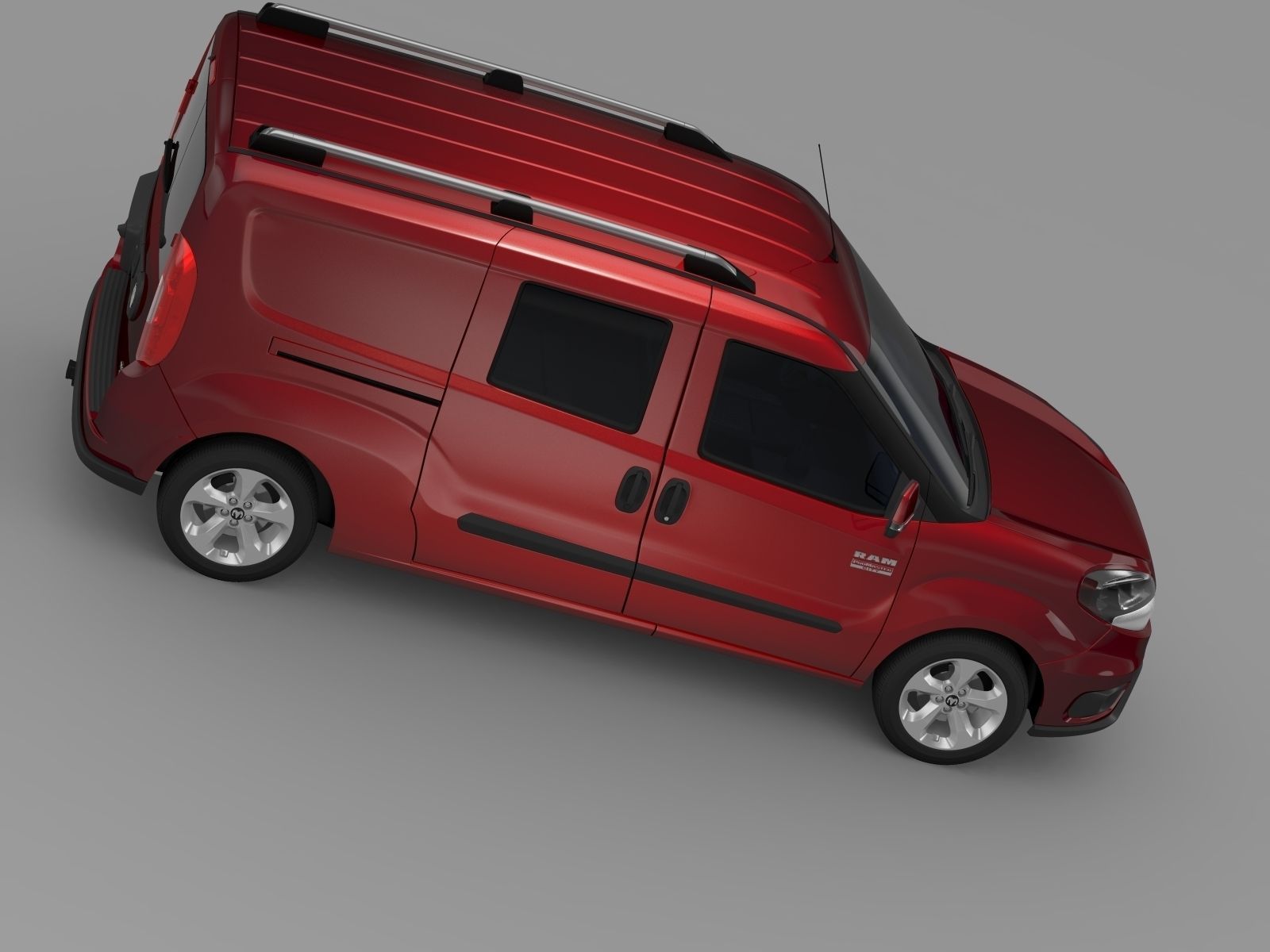 Ram ProMaster City Wagon SLT 2017 3D model_11