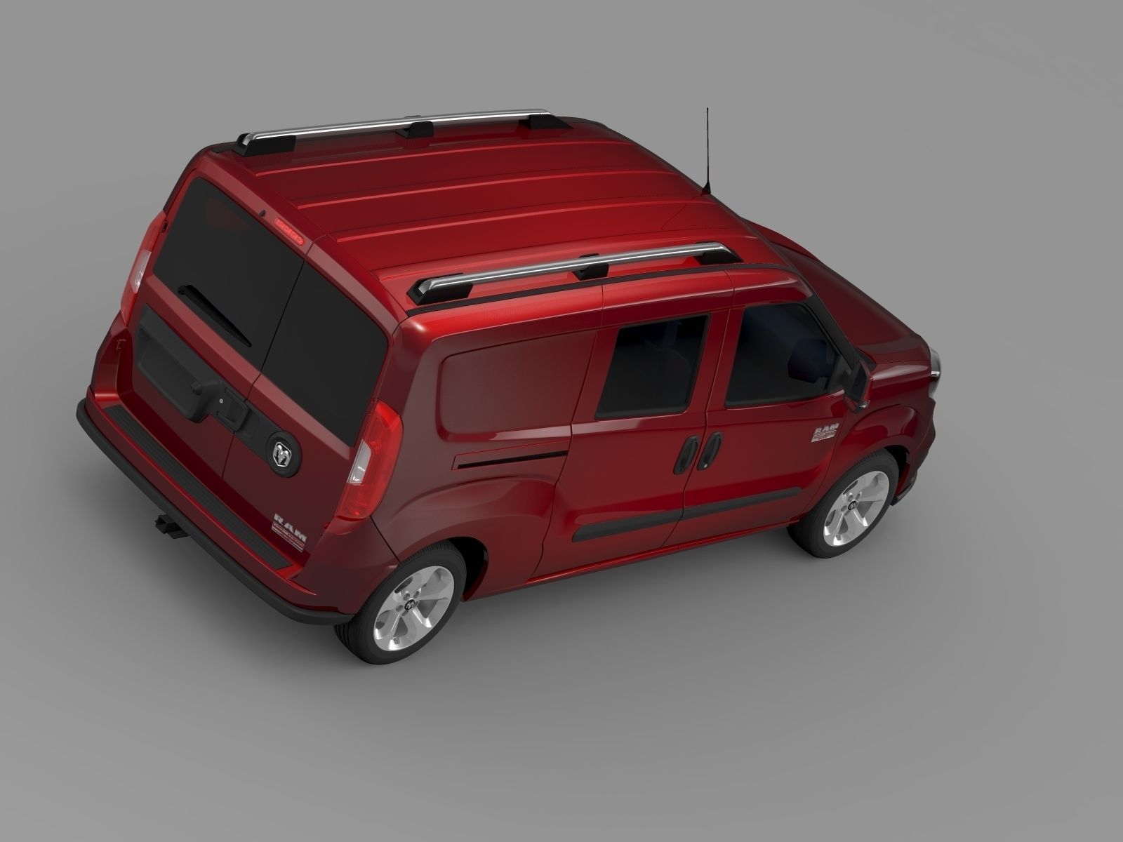 Ram ProMaster City Wagon SLT 2017 3D model_8