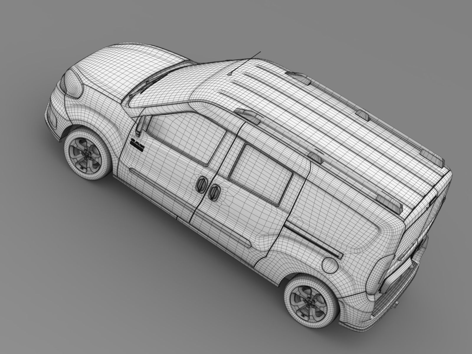 Ram ProMaster City Wagon SLT 2017 3D model_17