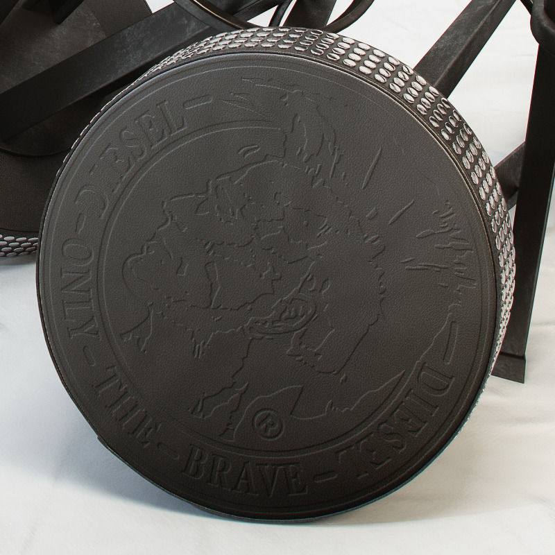 DIESEL Bar Stud stool by Moroso 3D model_5