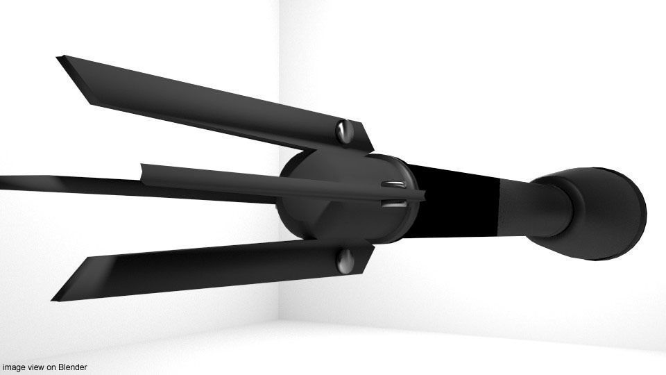 Rocket Launcher - Projectile - M7A1 3D model_2