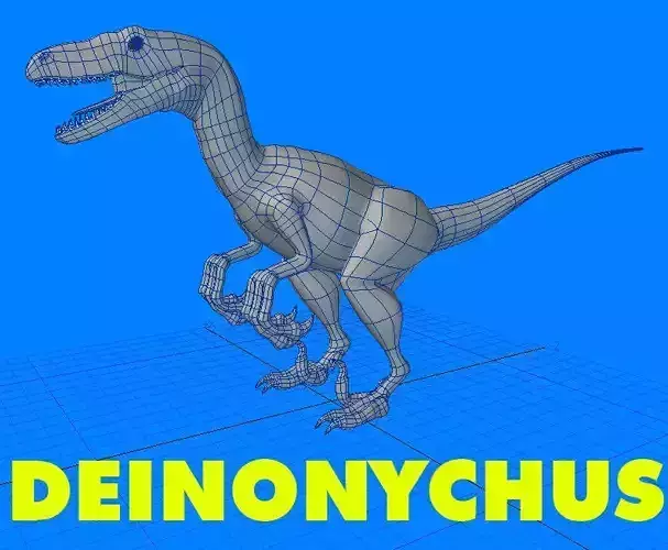 Deinonychus dinosaur