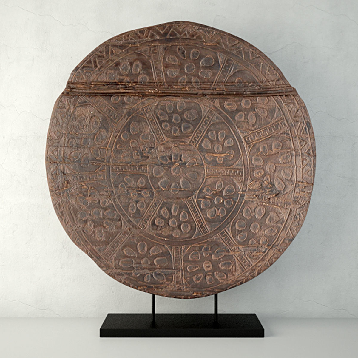 Asmat Calendar 3D model_1