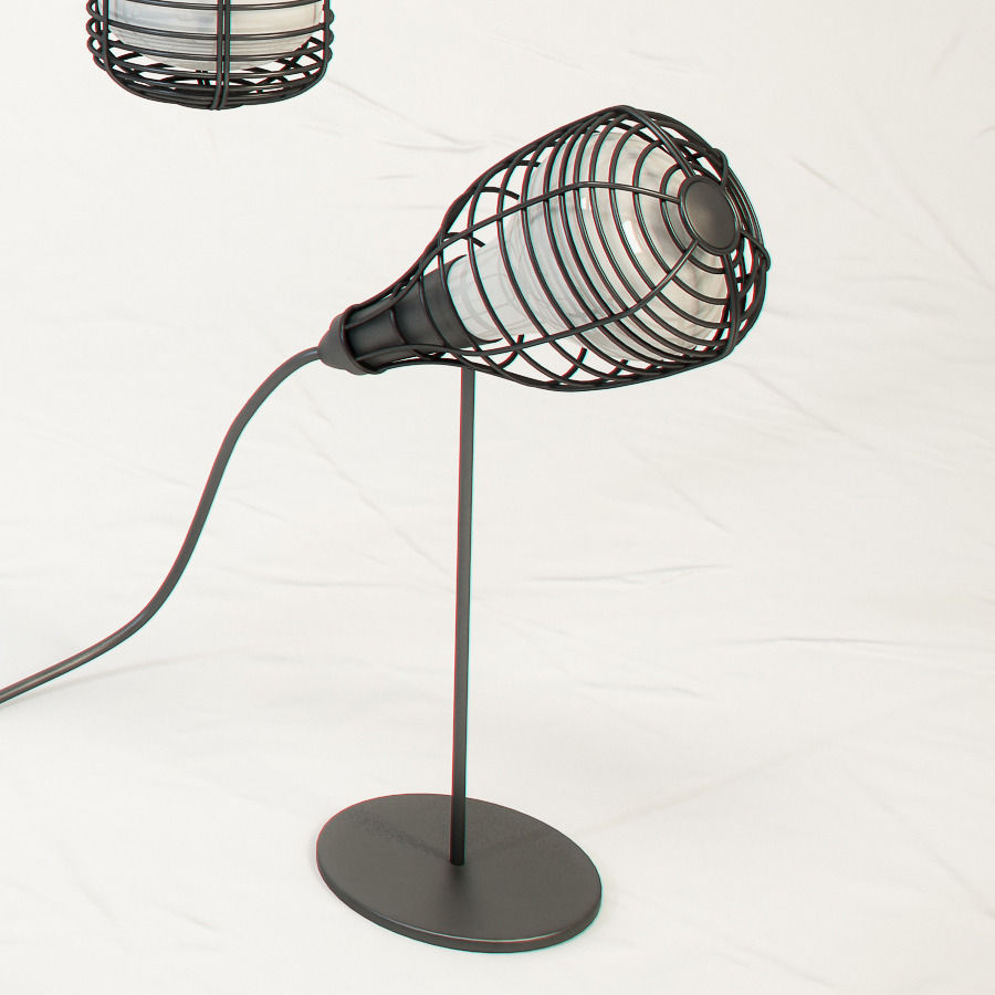 DIESEL Cage Mic light by Foscarini Free 3D model_7