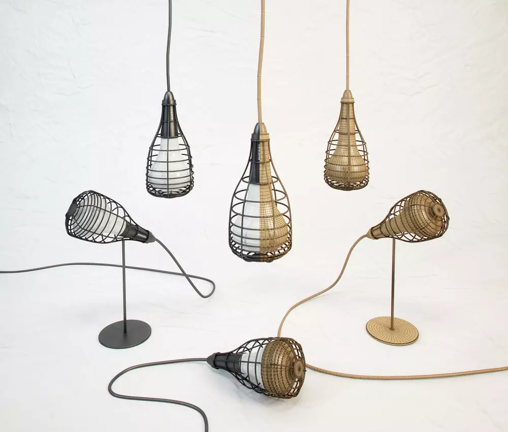 DIESEL Cage Mic light by Foscarini Free 3D model_0