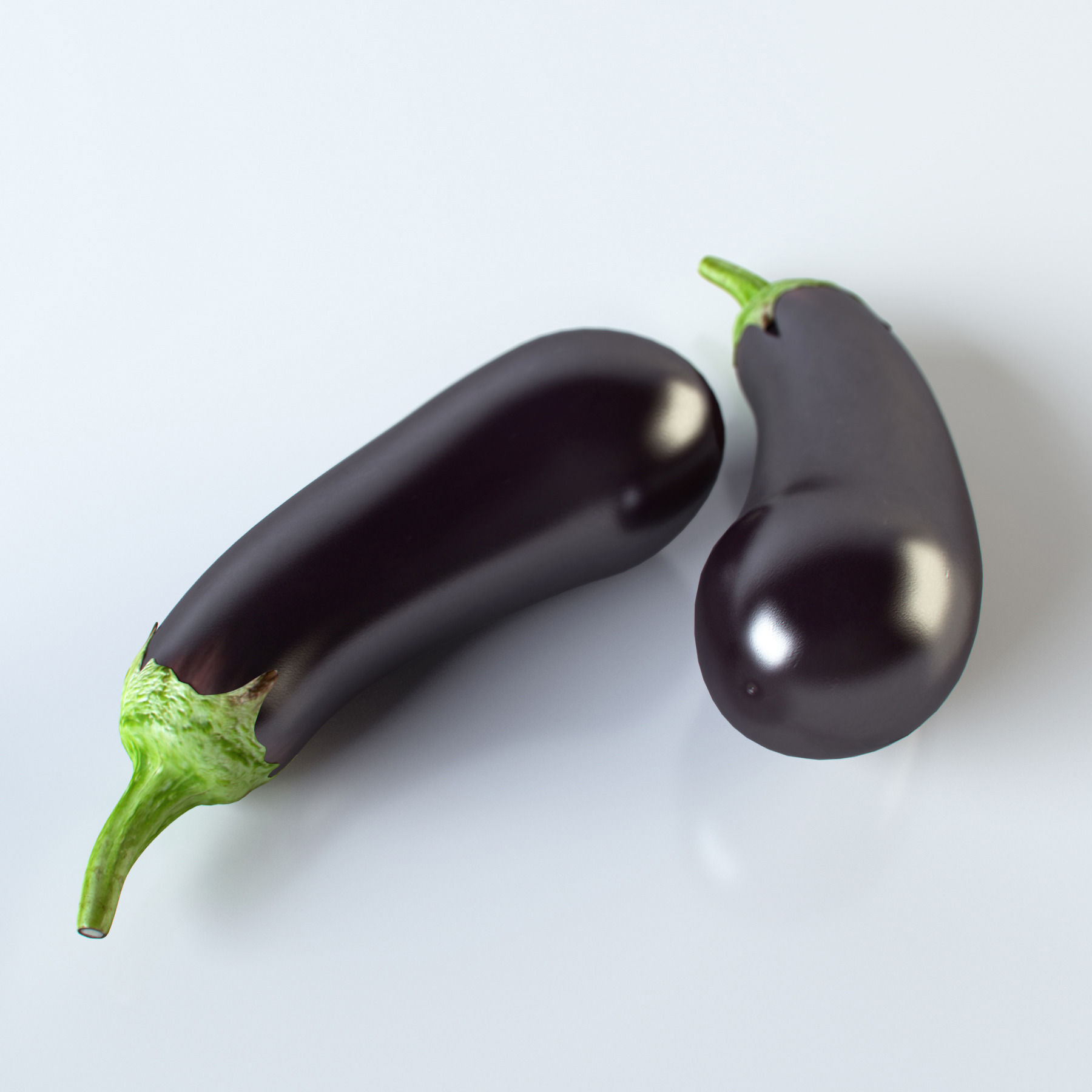 Vegetables Collection basil leaf 3D model_44