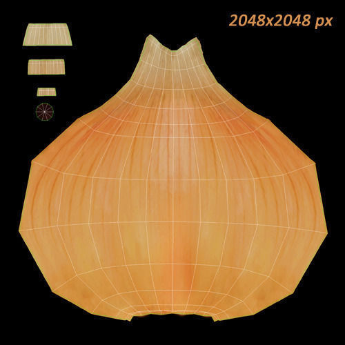 Vegetables Collection basil leaf 3D model_67