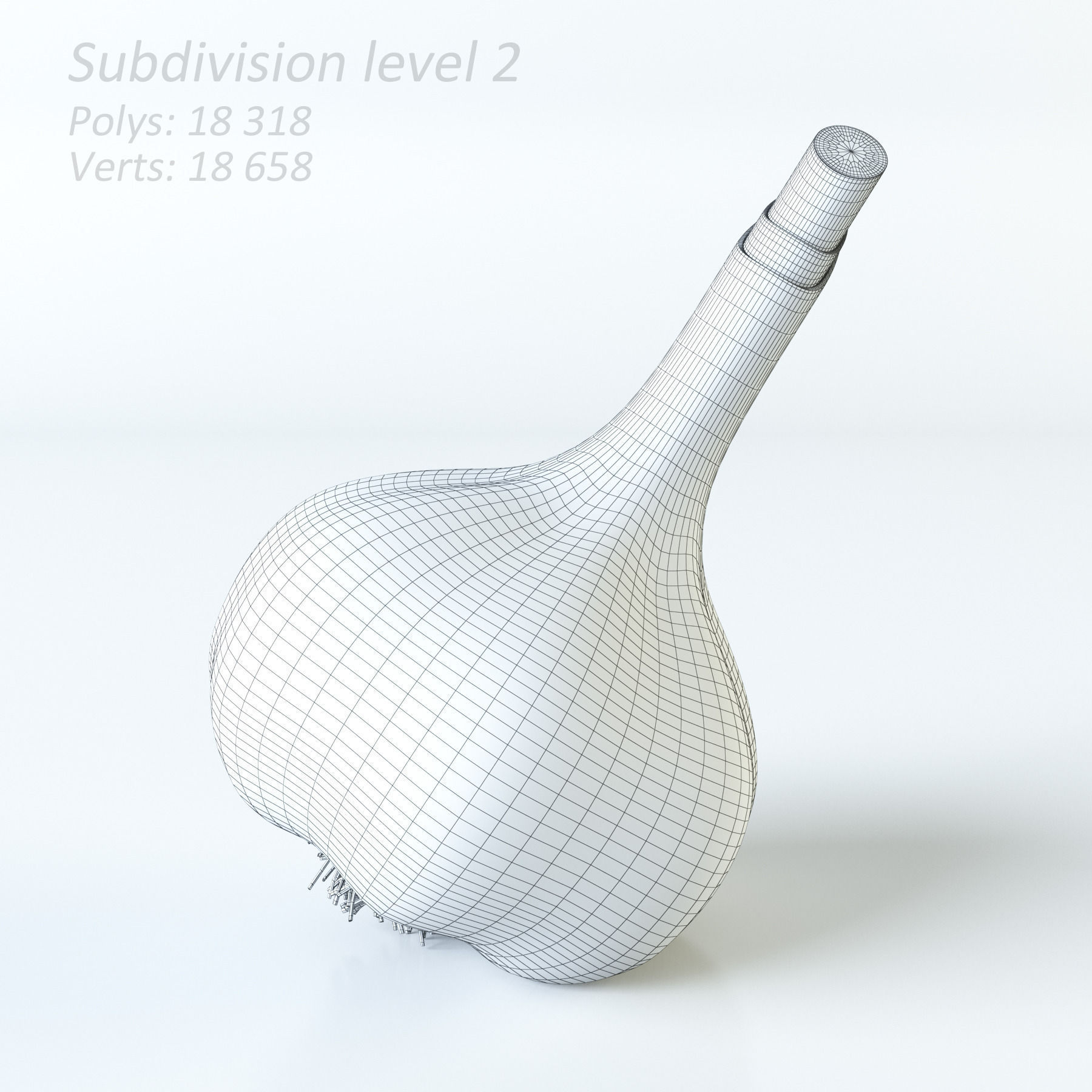 Vegetables Collection basil leaf 3D model_51