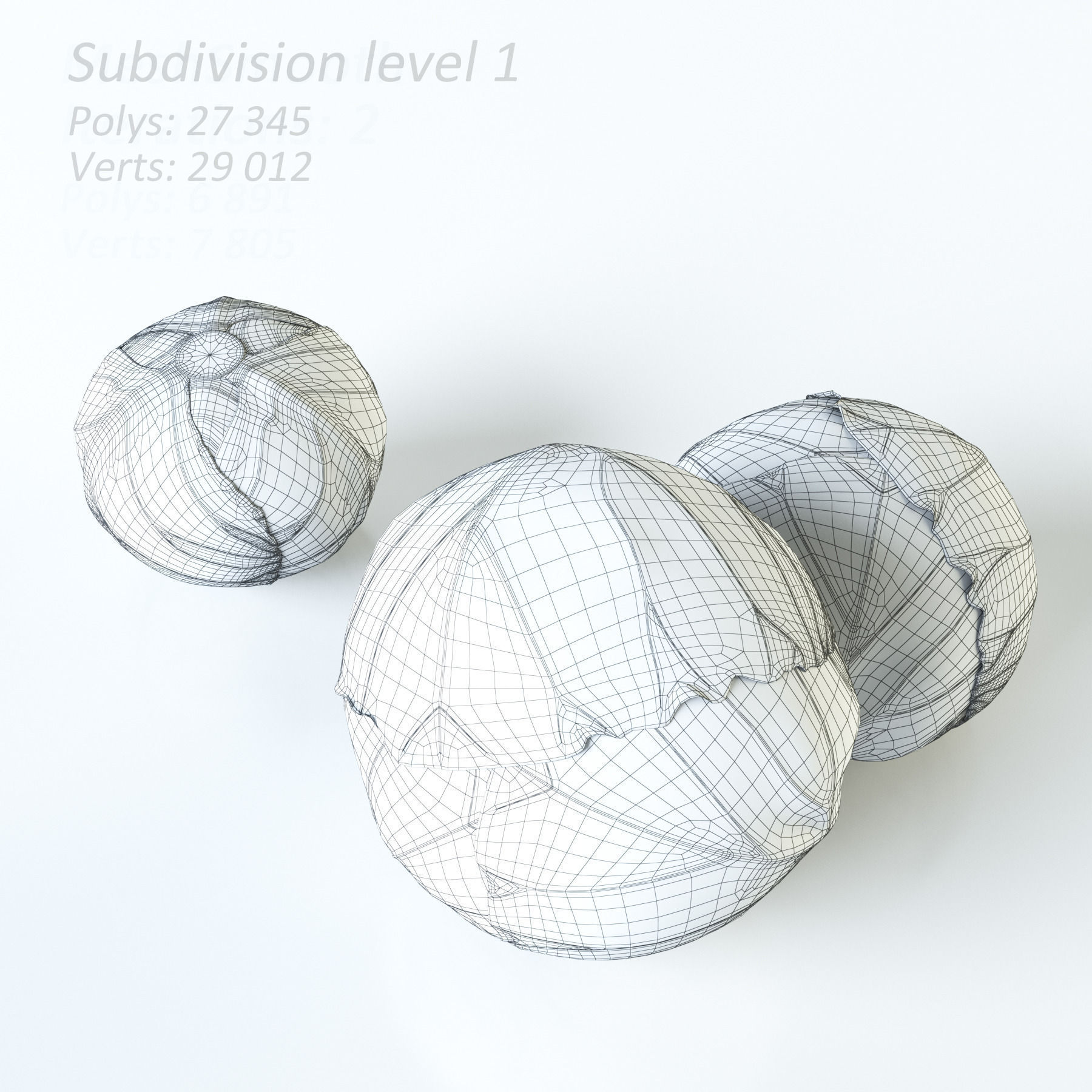 Vegetables Collection basil leaf 3D model_12