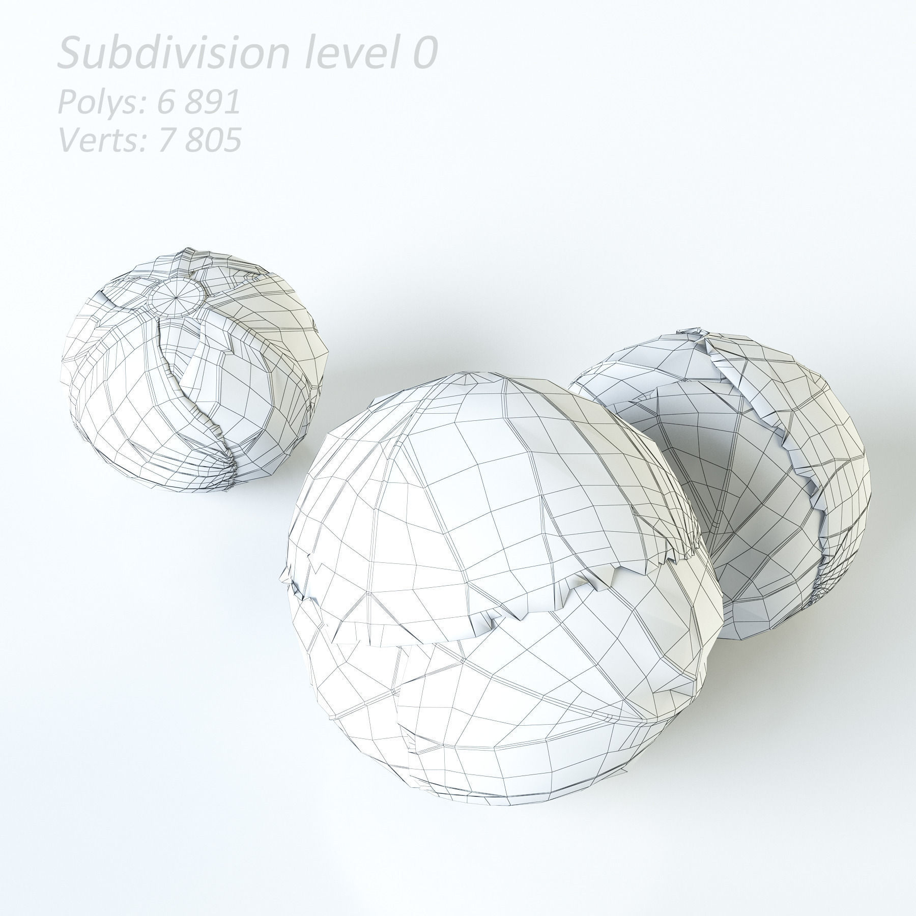 Vegetables Collection basil leaf 3D model_11