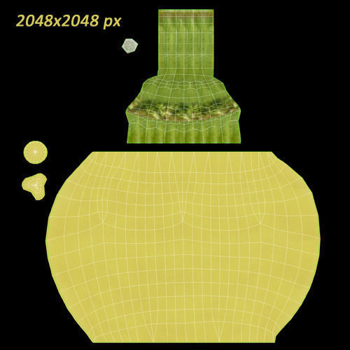 Pepper three peppers 3D model_8