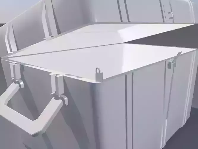 Simple Crate with Code lock