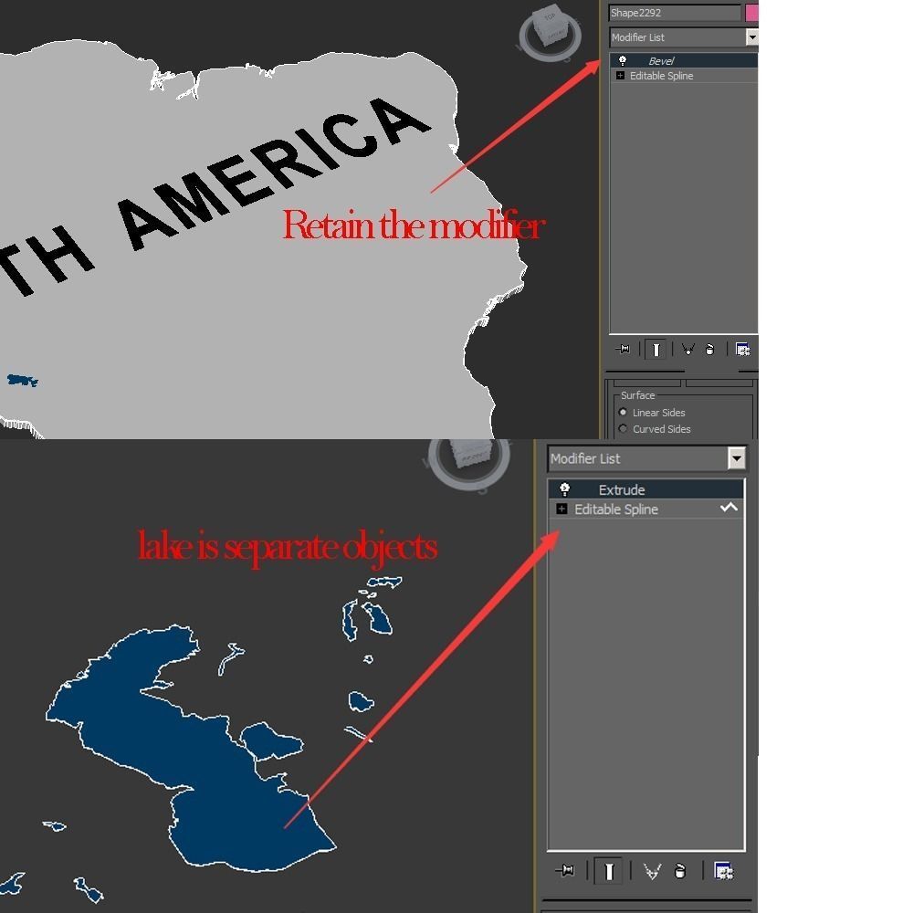 world map 3D model_4