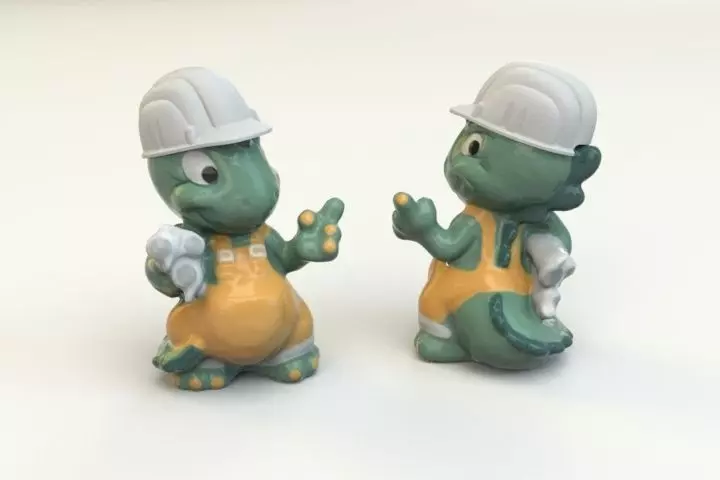 Kinder Surprise Toy dino 1 3D model