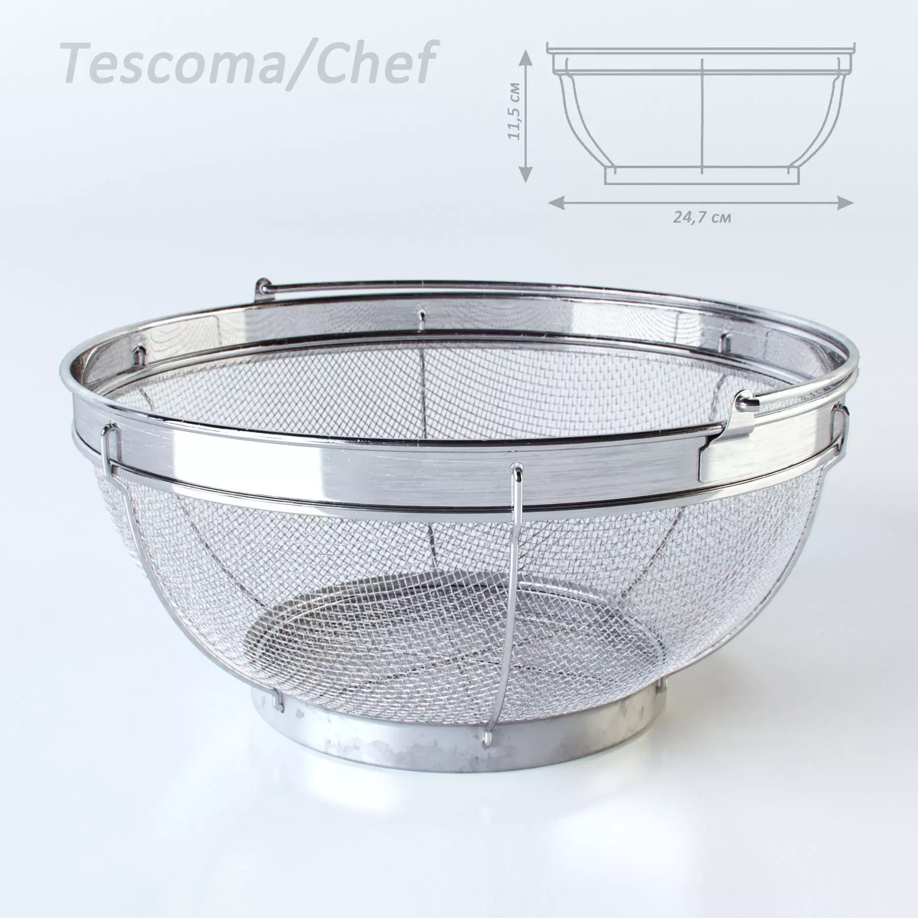 Basket for straining Tescoma Chef 3D model_0