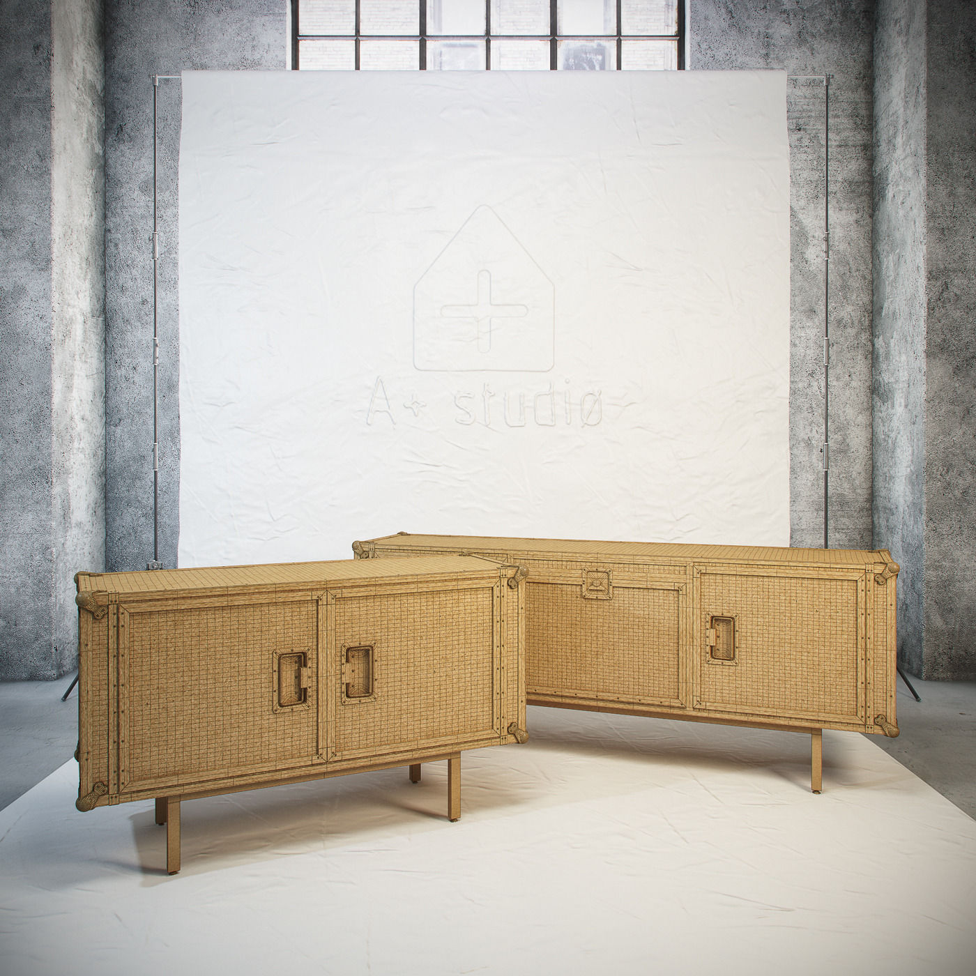 DIESEL Total Flightcase by Moroso Free 3D model_2