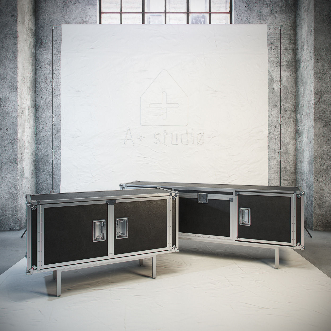 DIESEL Total Flightcase by Moroso Free 3D model_1