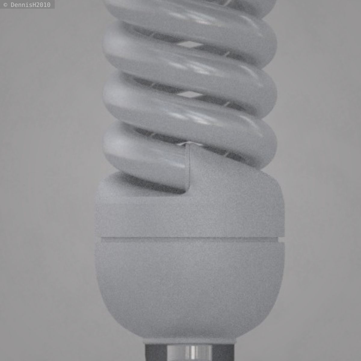 Energy-saving lamp Free 3D model_6