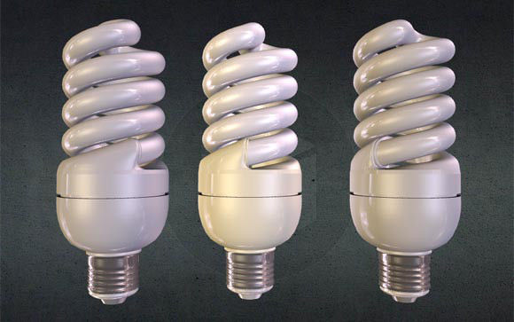 Energy-saving lamp Free 3D model_15