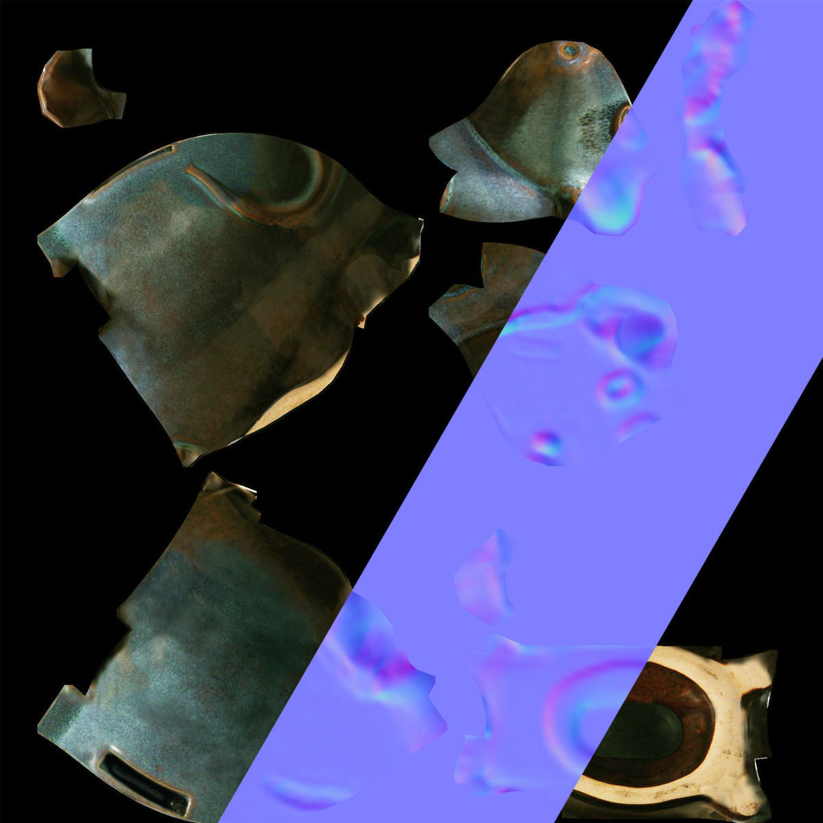 Moneybox pig 3D model_9