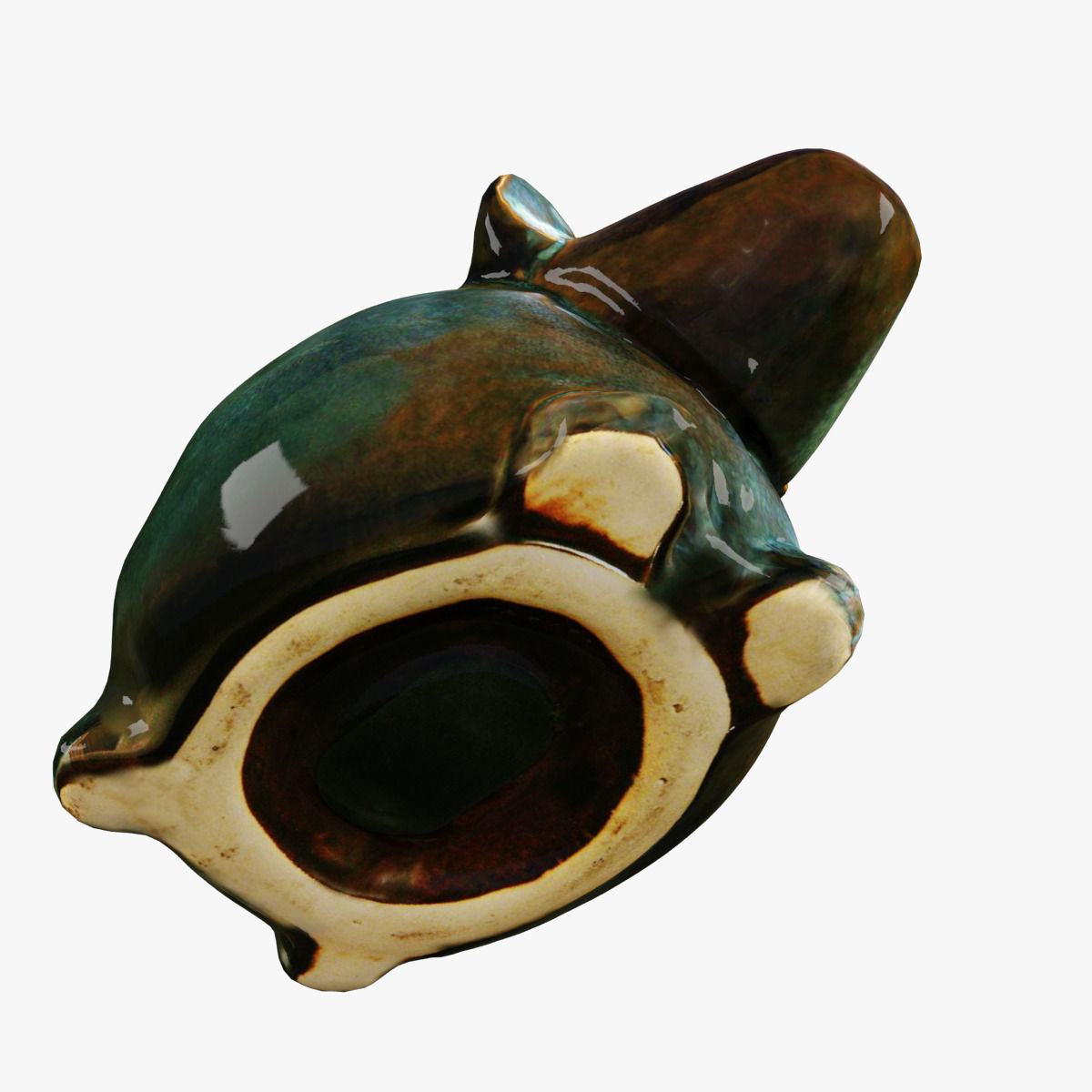 Moneybox pig 3D model_6