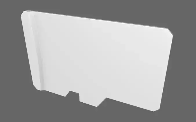 Micro SD Card 3D model
