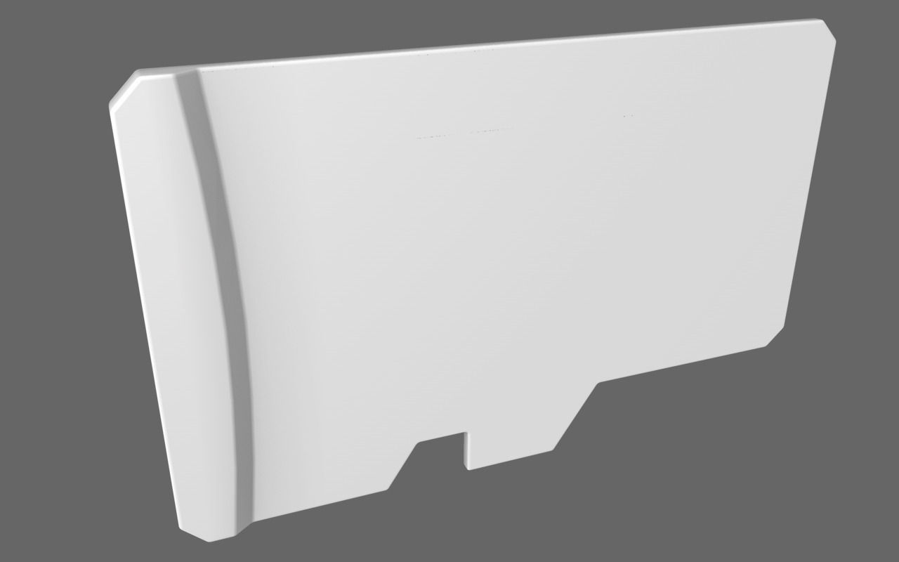 Micro SD Card 3D model_4