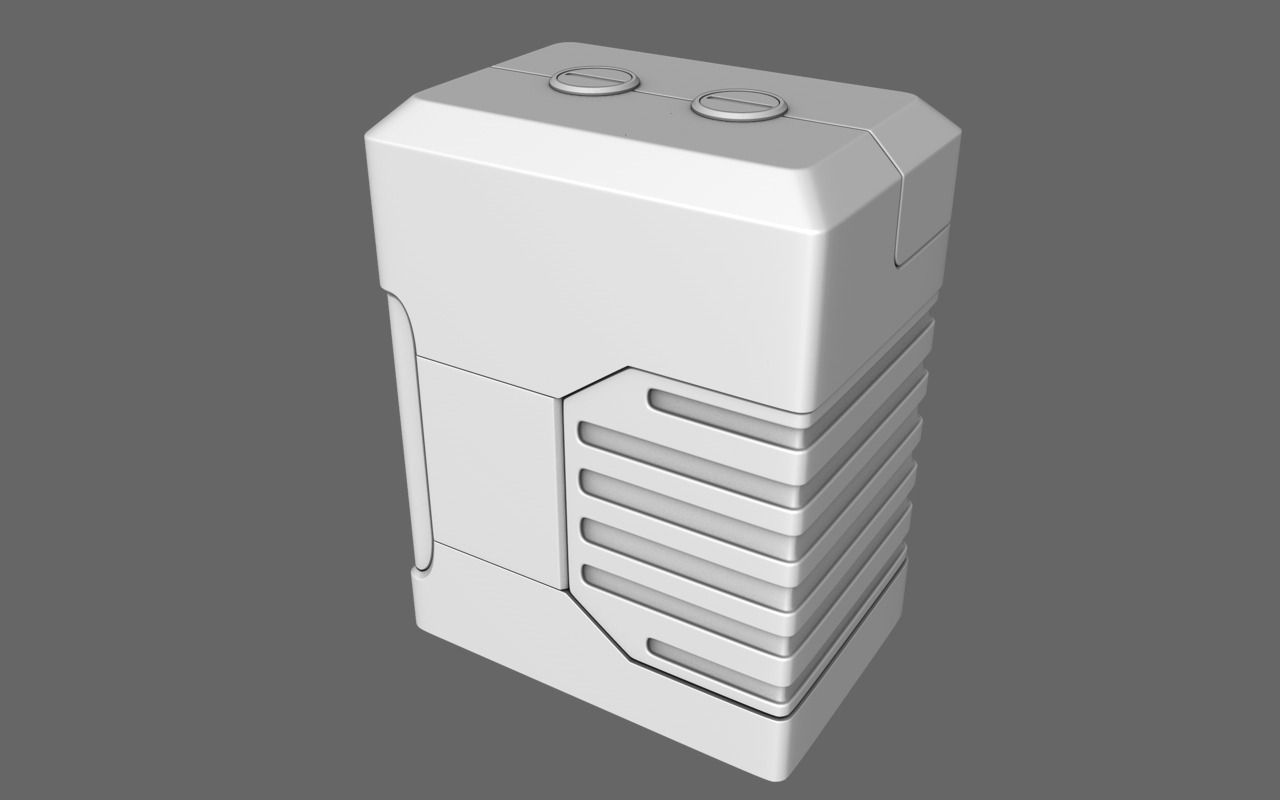 Sci-Fi Microfusion Cell 3D model_1