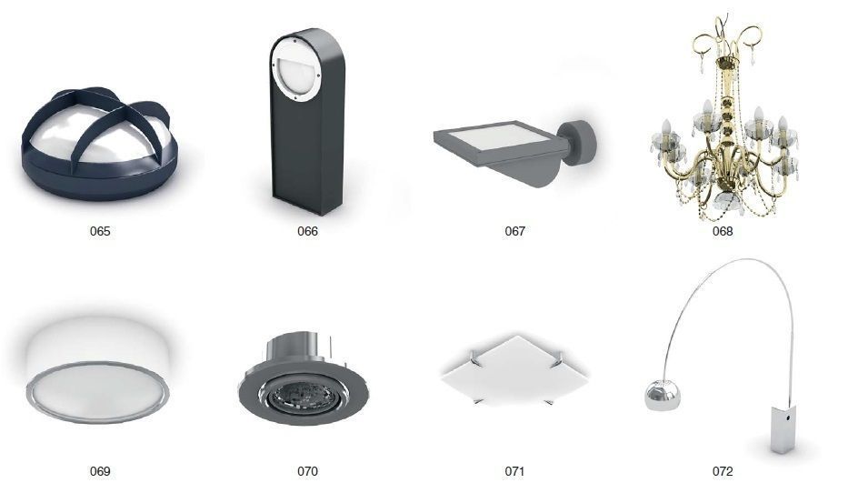 Collection Of lights 117 Models 3D model_8